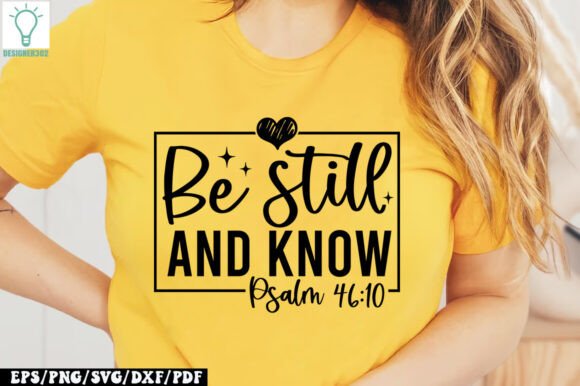 Be Still and Know Psalm 46:10 SVG – A Faith-Filled Embroidery Design Review