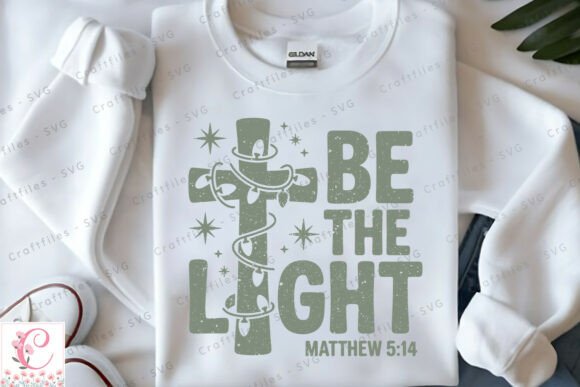 Be the Light SVG - Christian Christmas Review