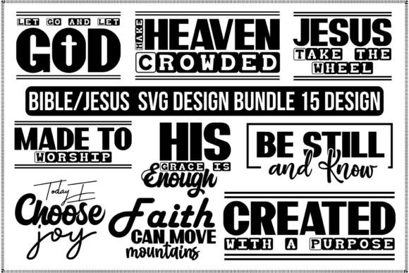 Bible Verse Bundle SVG: A Faith-Filled Design for Real Projects