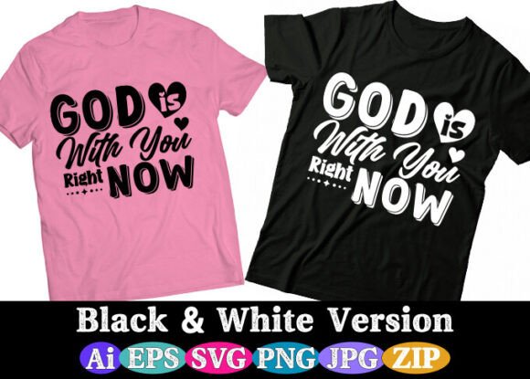 GOD is with YOU RIGHT NOW T-shirt Design Review