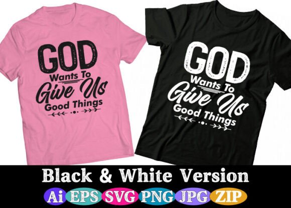GOD WANTS to GIVE US GOOD THINGS Embroidery Design Review