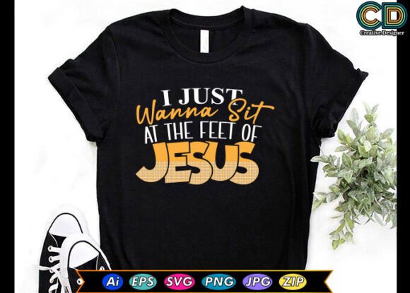 I Just Wanna Sit at the Feet of Jesus Embroidery Design Review