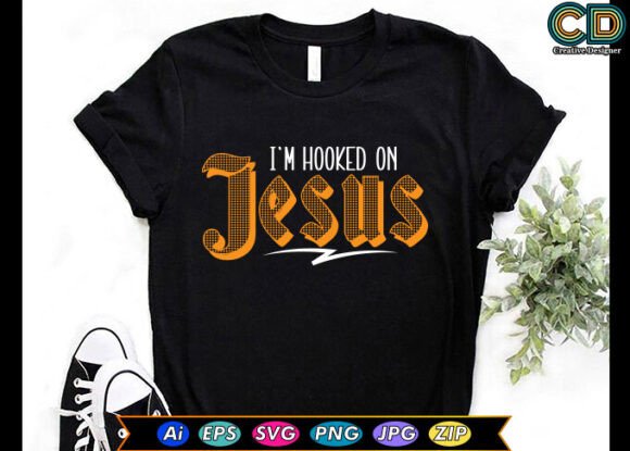 I M HOOKED on JESUS Christian T-shirt Review