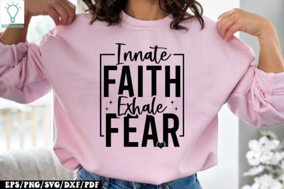 Innate Faith Exhale Fear SVG Review for Real Embroidery Projects