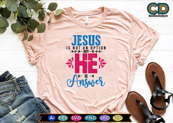 JESUS is NOT an OPTION. but HE is ANSWER