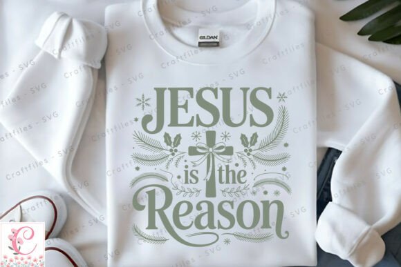 Jesus Is the Reason SVG - Nativity Xmas Review for Real Projects