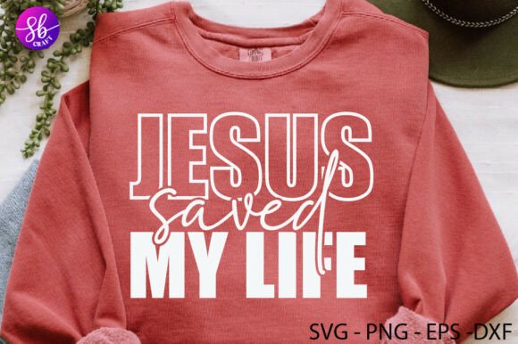 Jesus Saved My Life: A Faithful Embroidery Design for Real Projects