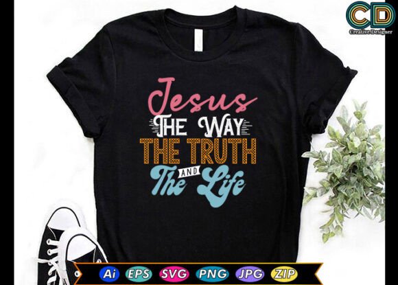 JESUS the WAY, the TRUTH, and the LIFE: A Thoughtful Embroidery Design Review