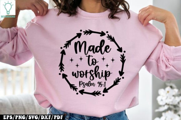 Made to Worship Psalm 95 1 SVG Review for Real Embroidery Projects